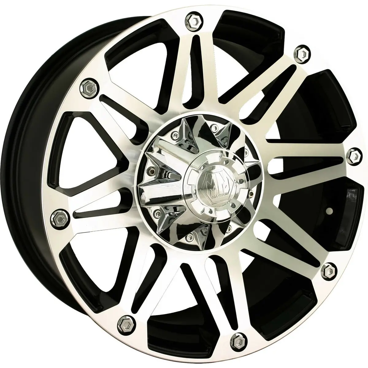 Mayhem Wheels 8010 Riot Black Machined 1