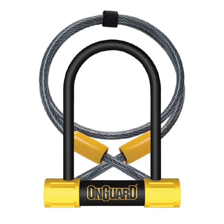 Onguard Bulldog Mini Dt 8015 9X14cm U Lock + 10Mm Cable 1