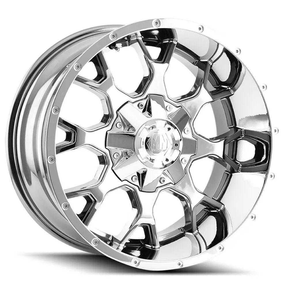 Mayhem Wheels 8015 Warrior Chrome 1