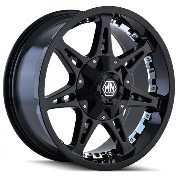Mayhem Wheels 8060 Missile Black 2