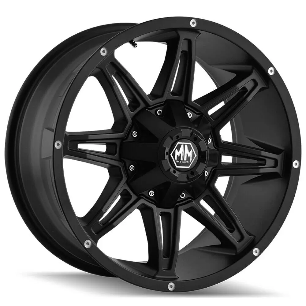 Mayhem Wheels 8090 Rampage Matte Black 1