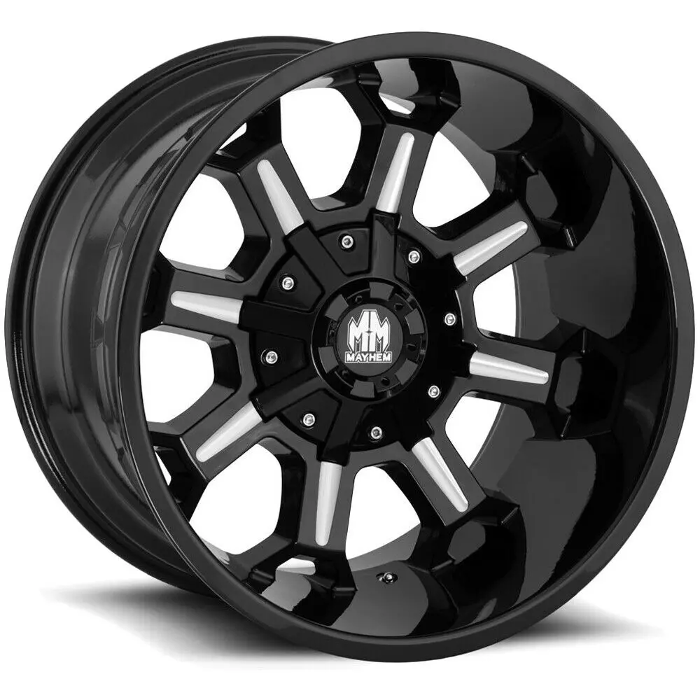 Mayhem Wheels 8105 Combat Black Milled 3