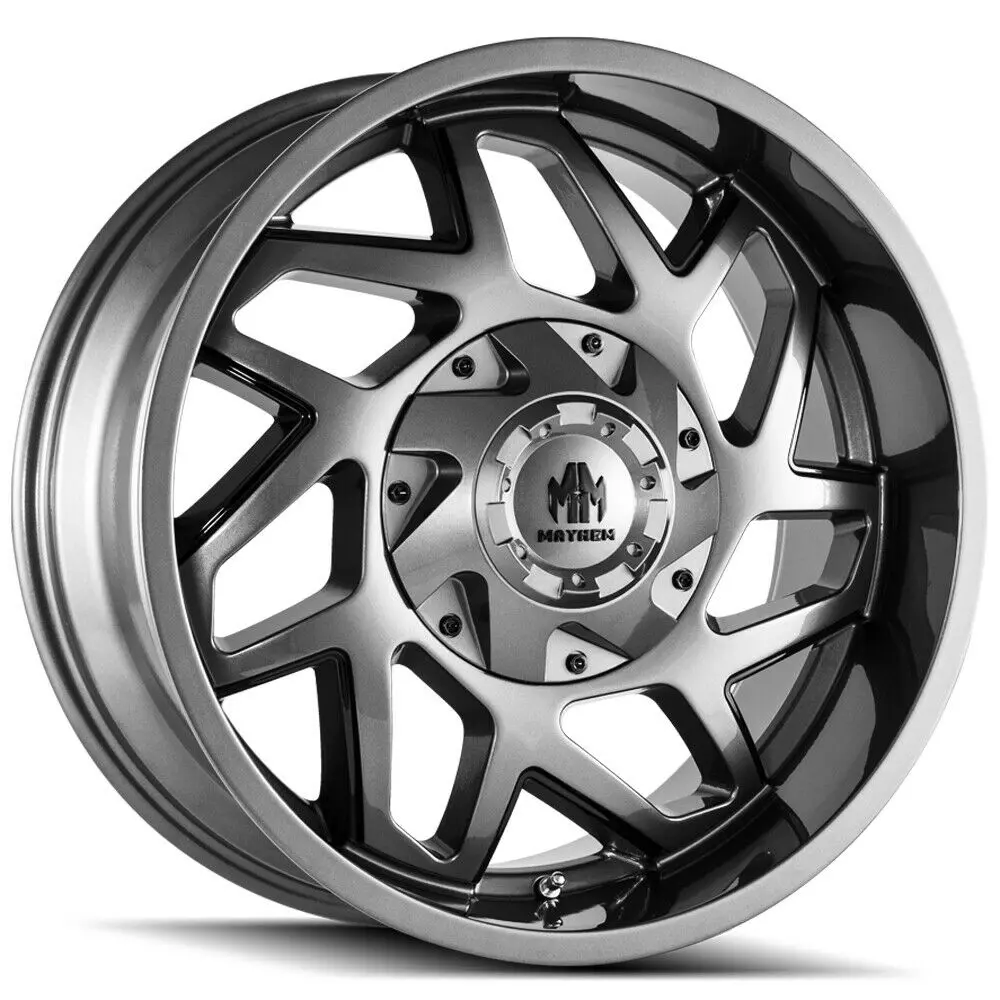 Mayhem Wheels 8106 Hatchet Gunmetal Black 1