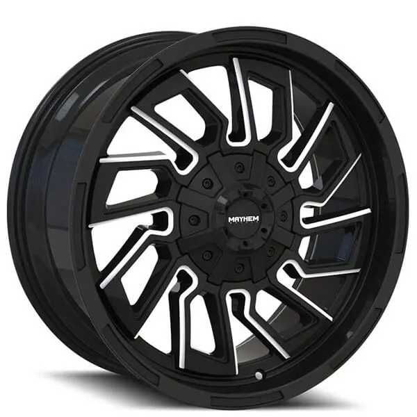 Mayhem Wheels 8111 Flywheel Black Milled 1