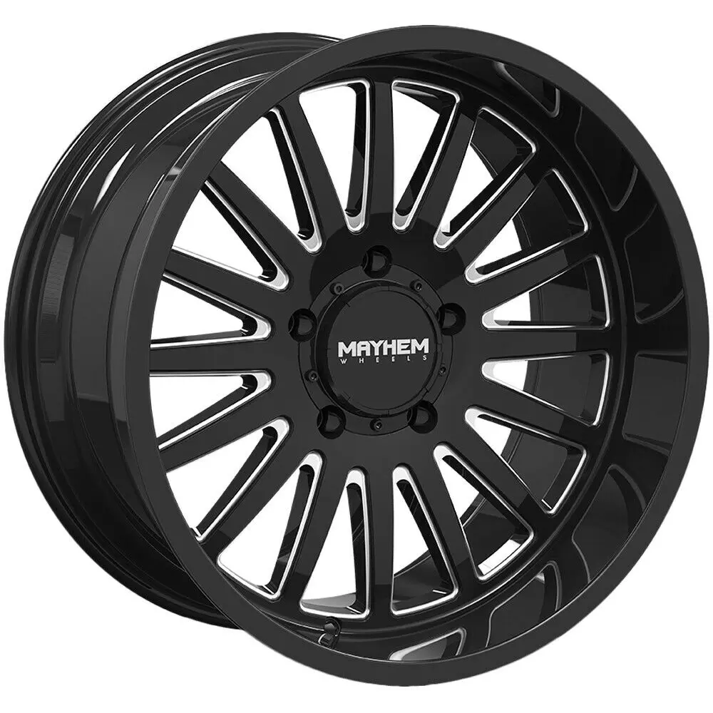 Mayhem Wheels 8114 Utopia Black Milled 1