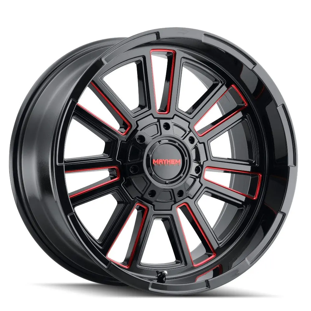 Mayhem Wheels 8115 Apollo Red 3