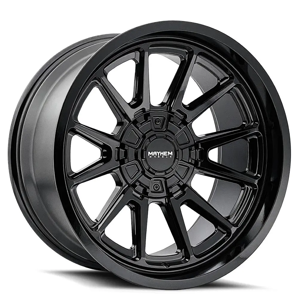 Mayhem Wheels 8116 Intrepid Black 1