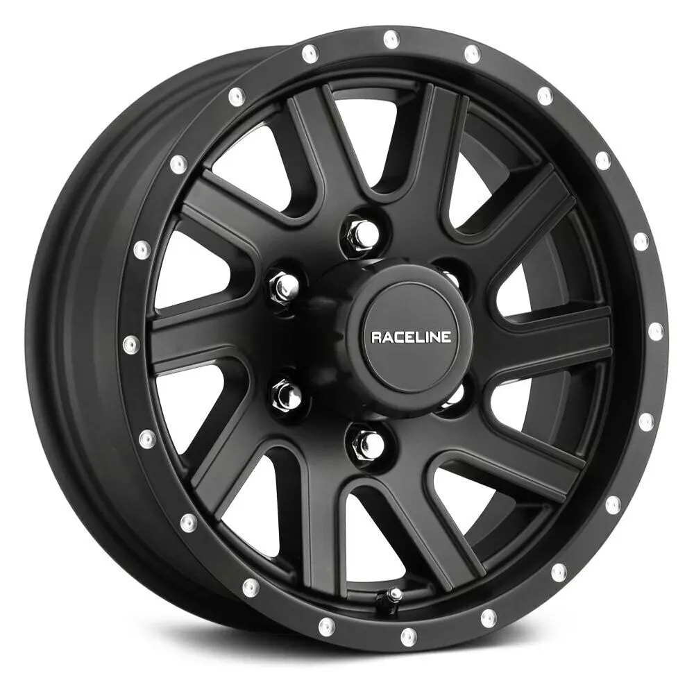 Raceline Wheels 820 Twisted Matte Black 1