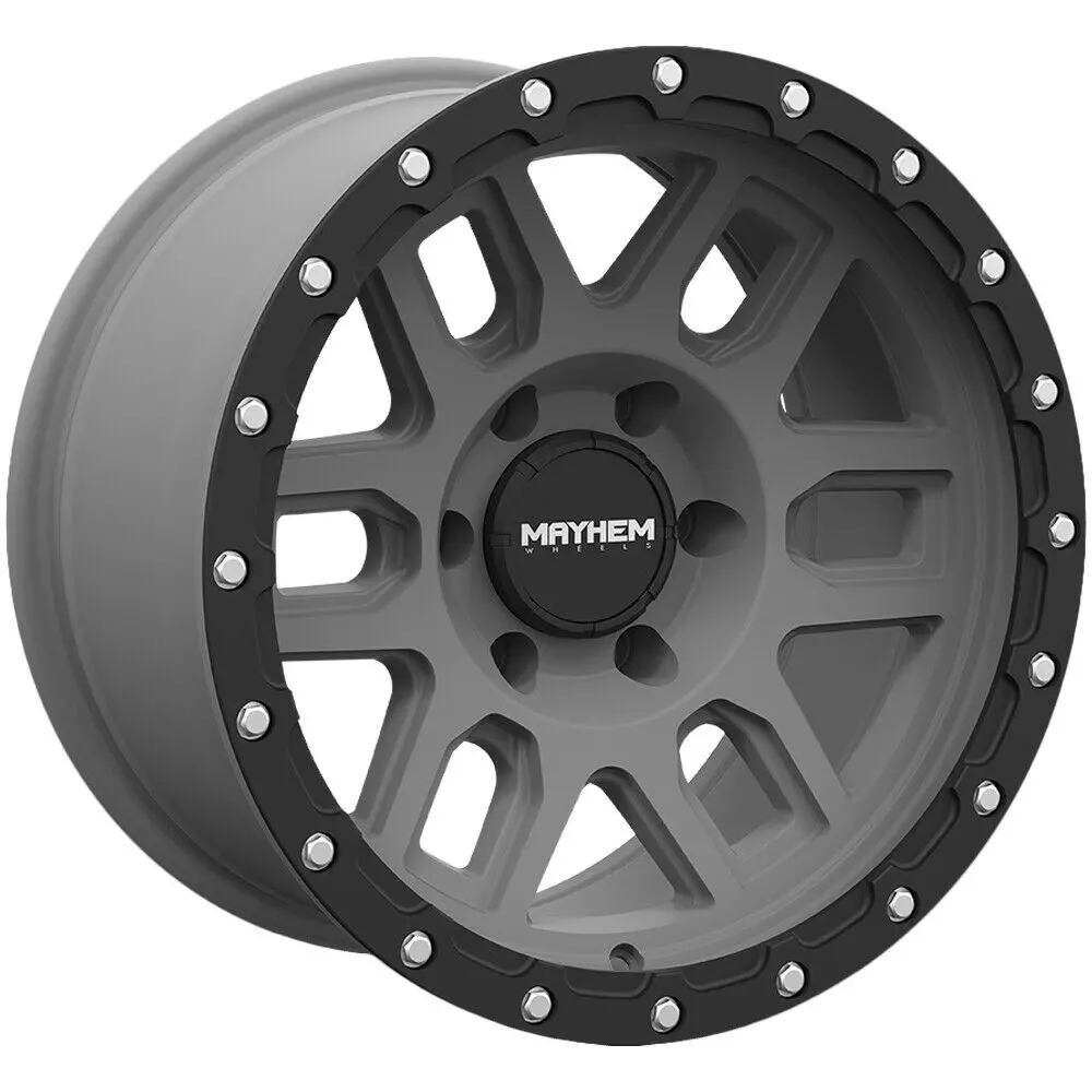 Mayhem Wheels 8304 Delta Gunmetal Black 1