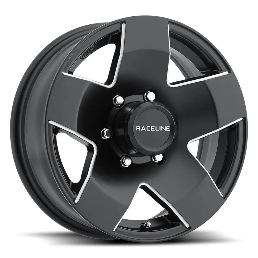 Raceline Wheels 855 Maxum Black Milled 1