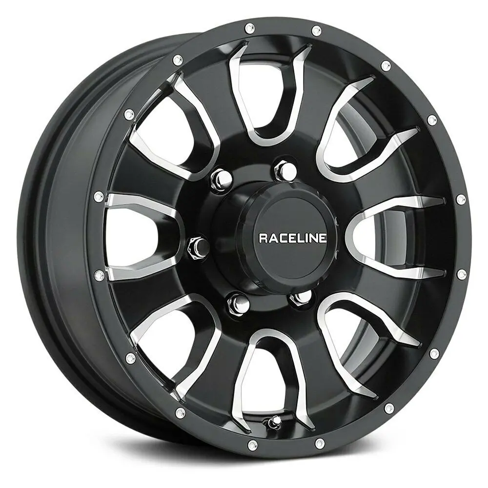 Raceline Wheels 860 Mamba Tr Black Milled 1