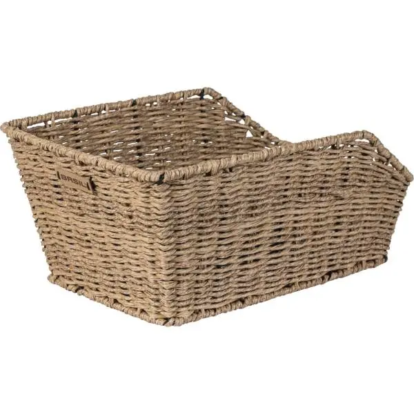 Basil Centro Rattan Look Rear Basket Seagrass 1