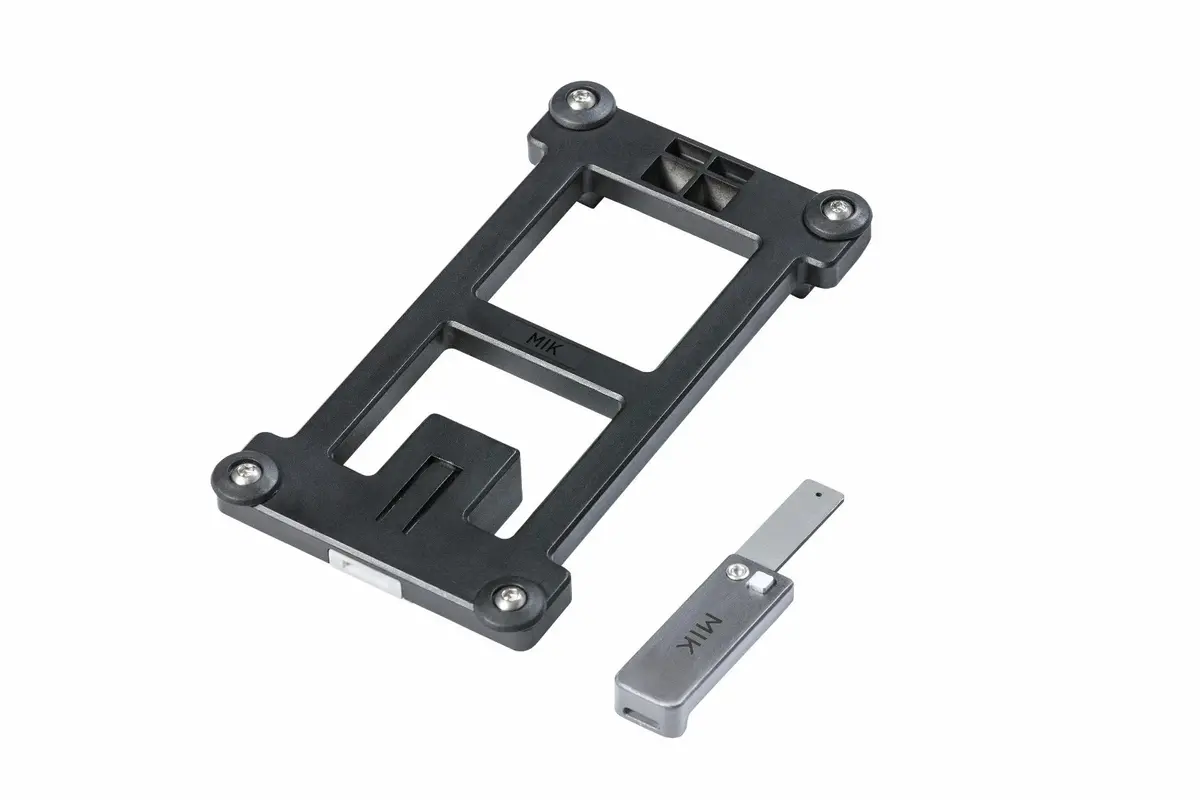 Basil Bracket Mik Basket Adapter Plate Black 1
