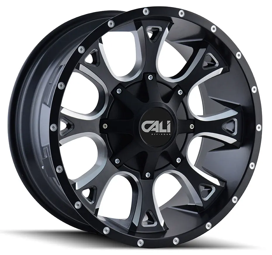 Cali Off-Road Wheels 9103 Anarchy Black Milled 1