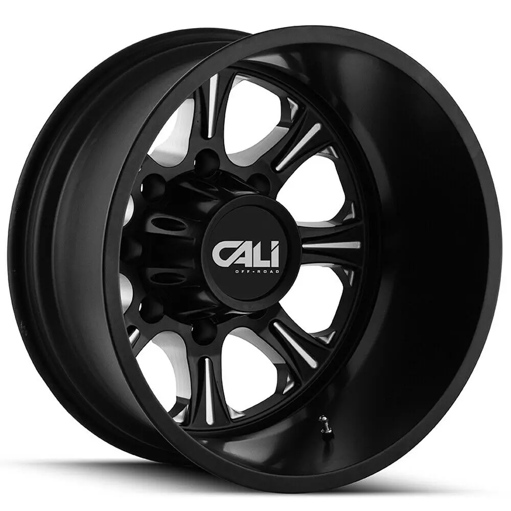 Cali Off-Road Wheels 9105 Brutal Rear Black Milled 2