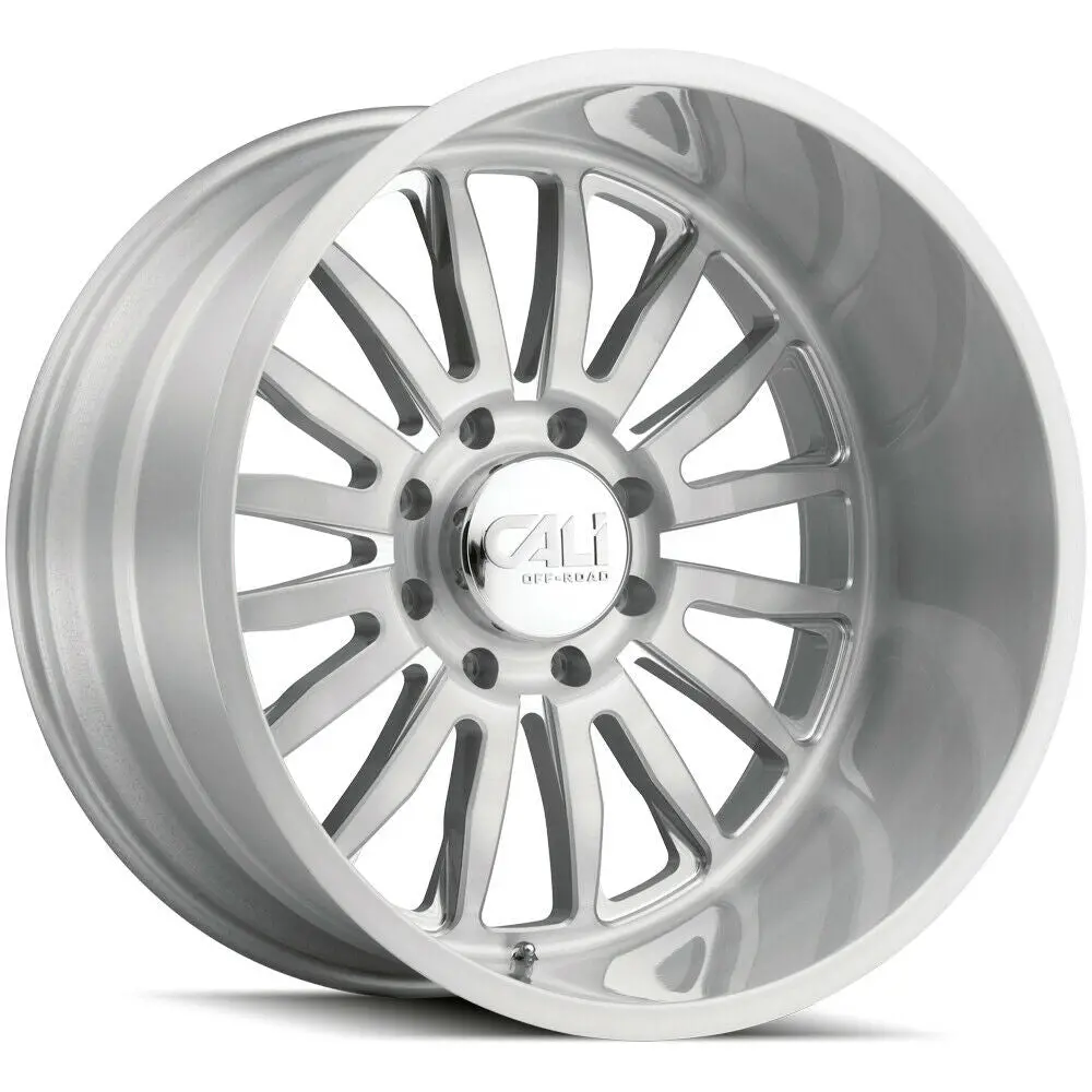 Cali Off-Road Wheels 9110 Summit Brushed Clear 1