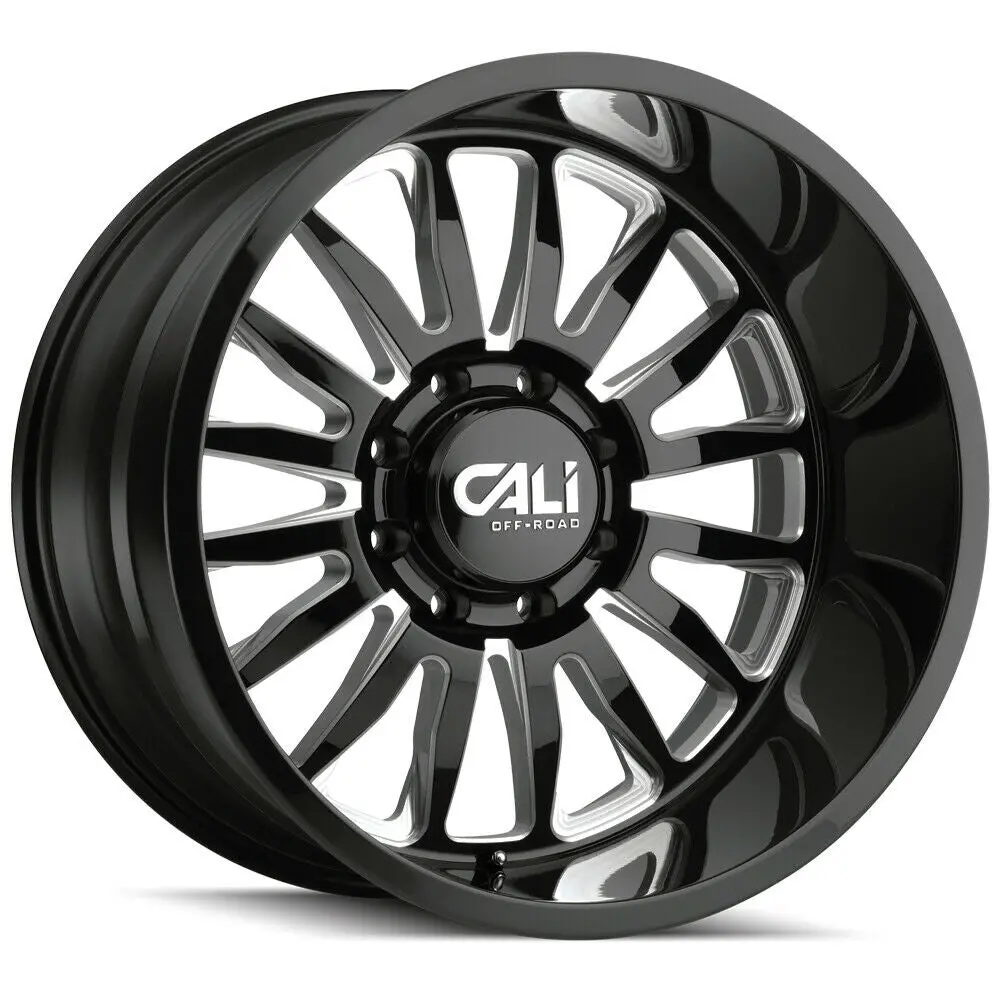 Cali Off-Road Wheels 9110 Summit Gloss Black Milled 2