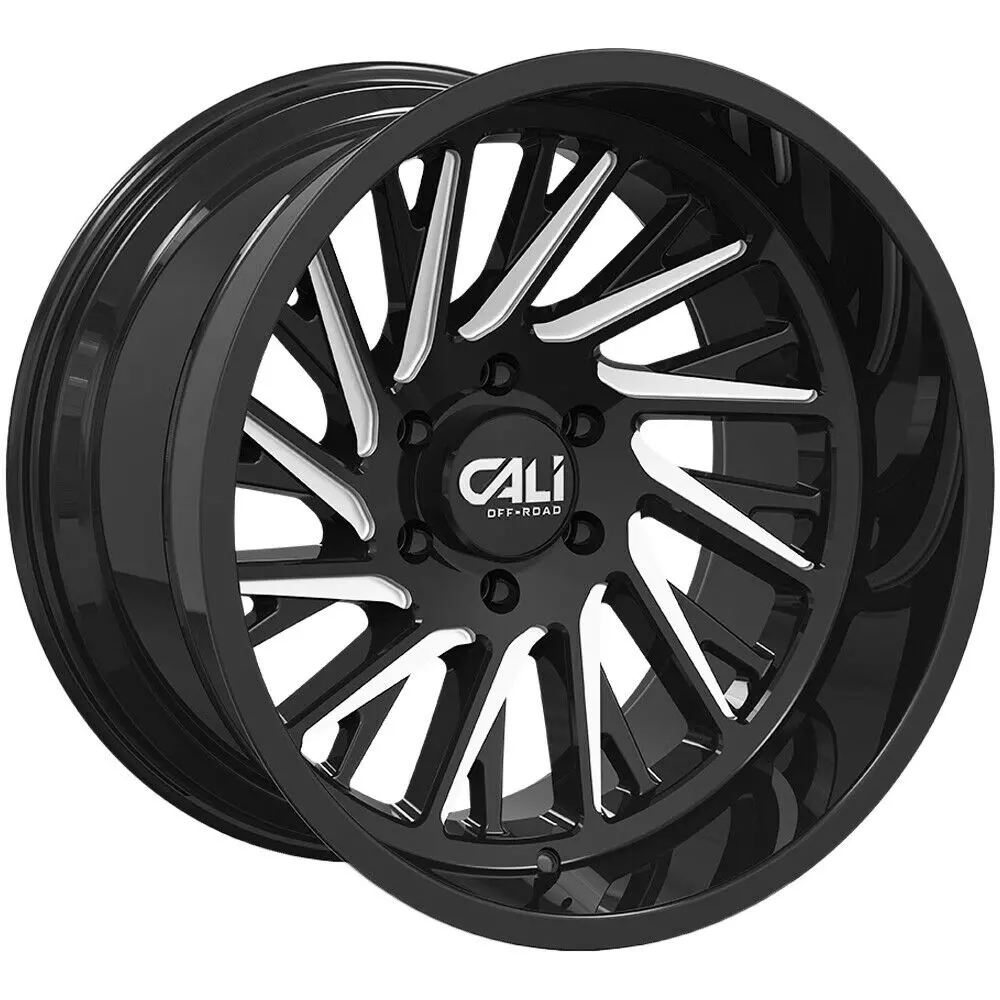Cali Off-Road Wheels 9114 Purge Black Milled 1