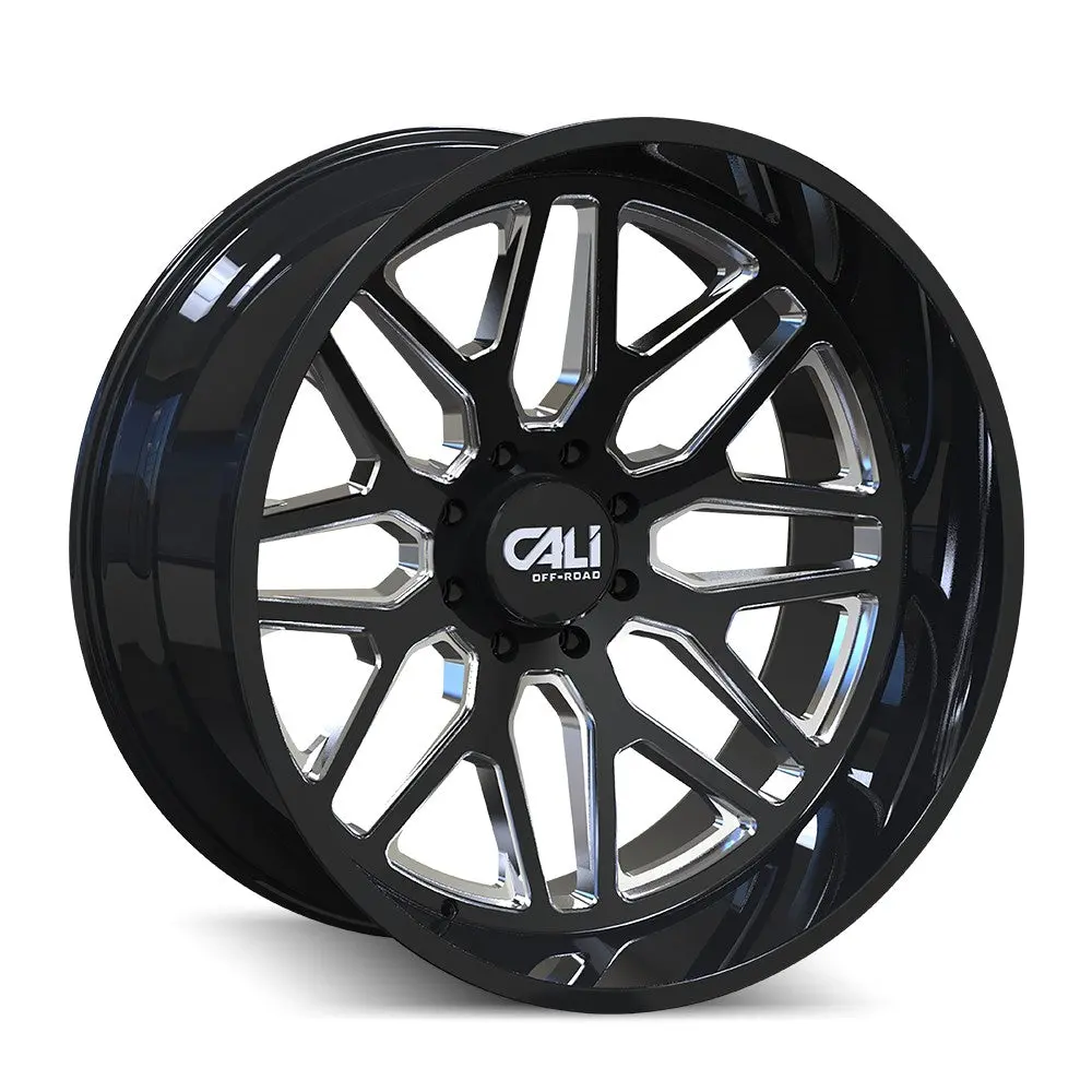 Cali Off-Road Wheels 9115 Invader Black Milled 3