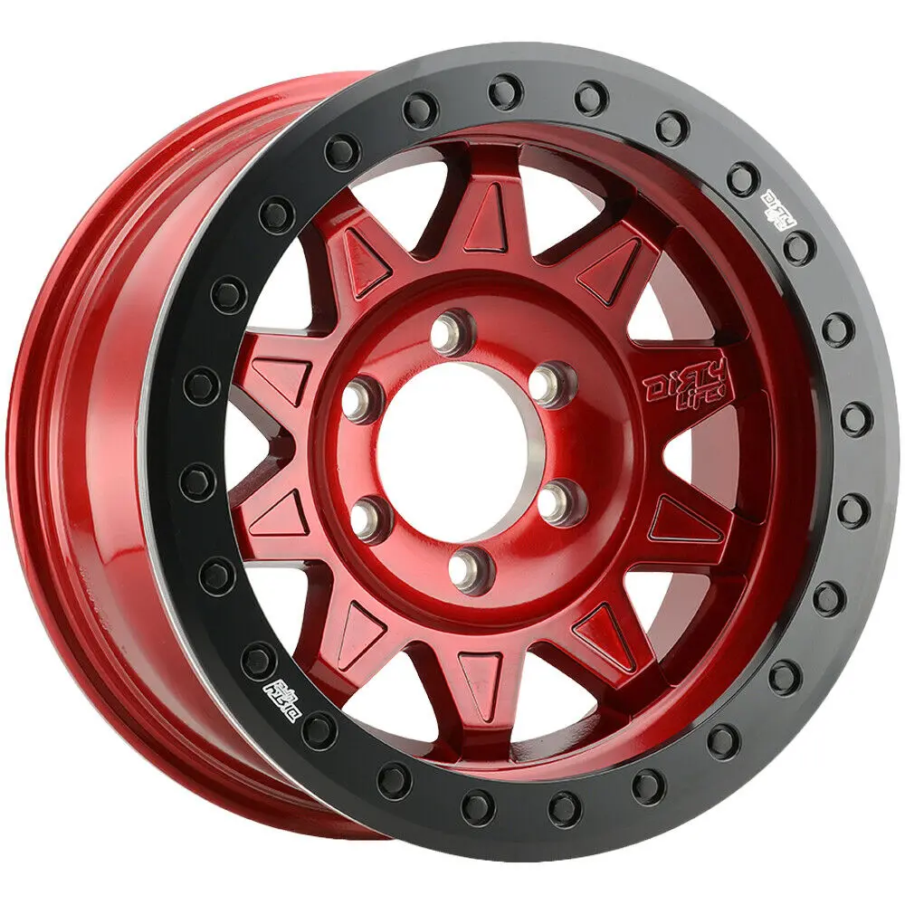 Dirty Life Wheels 9302 Roadkill Race Red Black 1