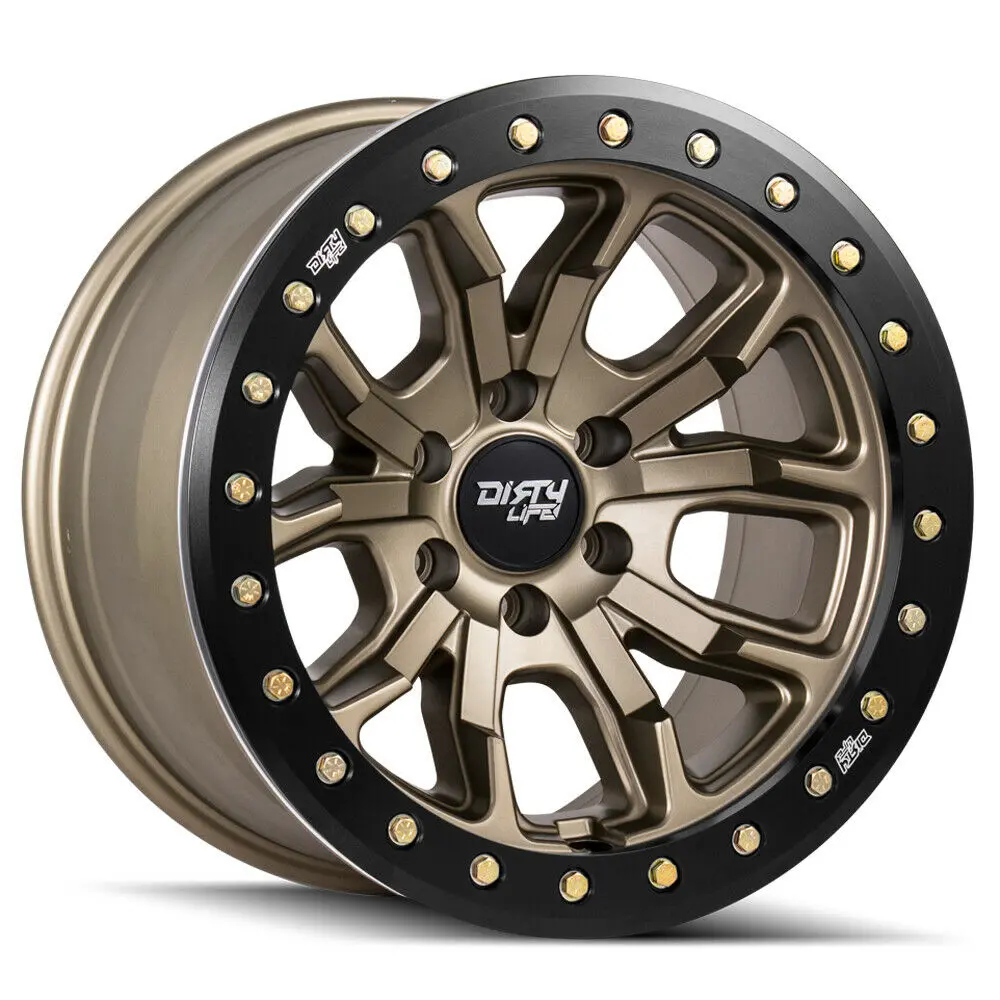 Dirty Life Wheels 9303 Dt-1 Gold Black 1