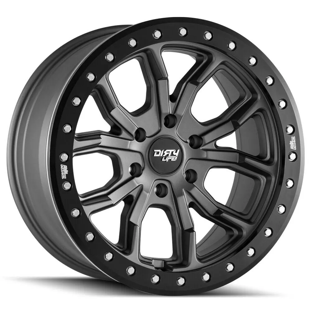 Dirty Life Wheels 9303 Dt-1 Gunmetal Black 1