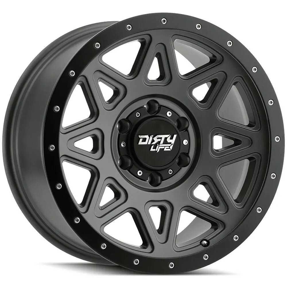 Dirty Life Wheels 9305 Theory Gunmetal Black 1