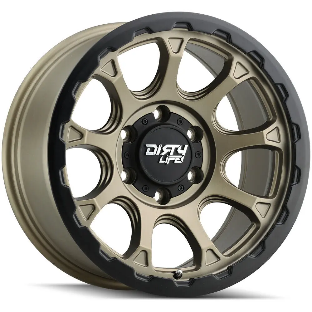 Dirty Life Wheels 9307 Drifter Gold Black 1