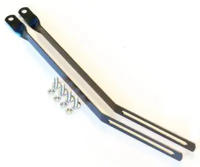 Pannier Rack Fittings Extra Long Adjustable 300Mm 2Pc 1