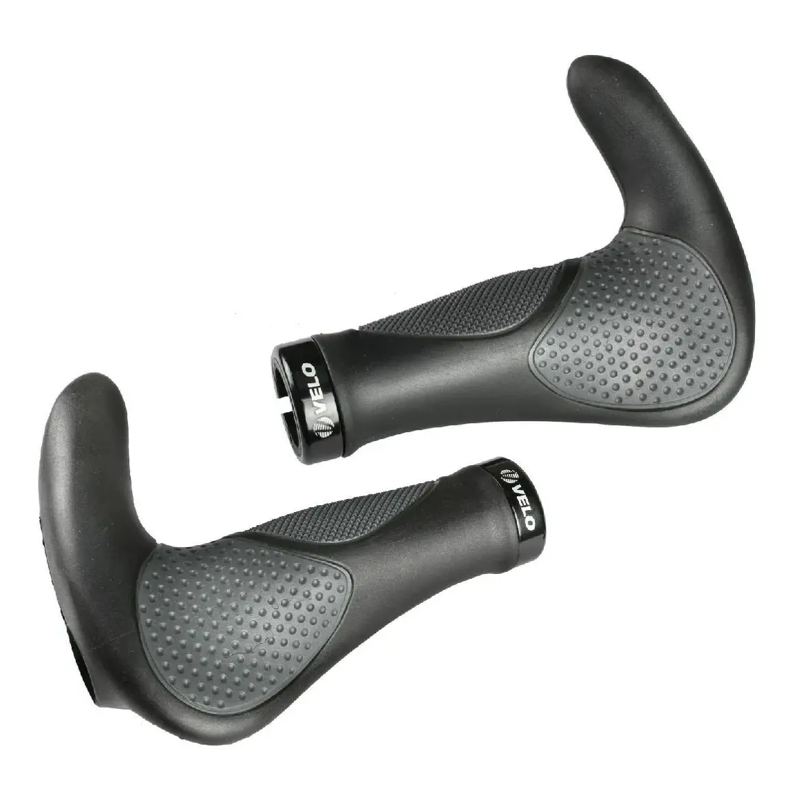 Grips Velo Attune Ergonomic Grip W/Bar Ends 1