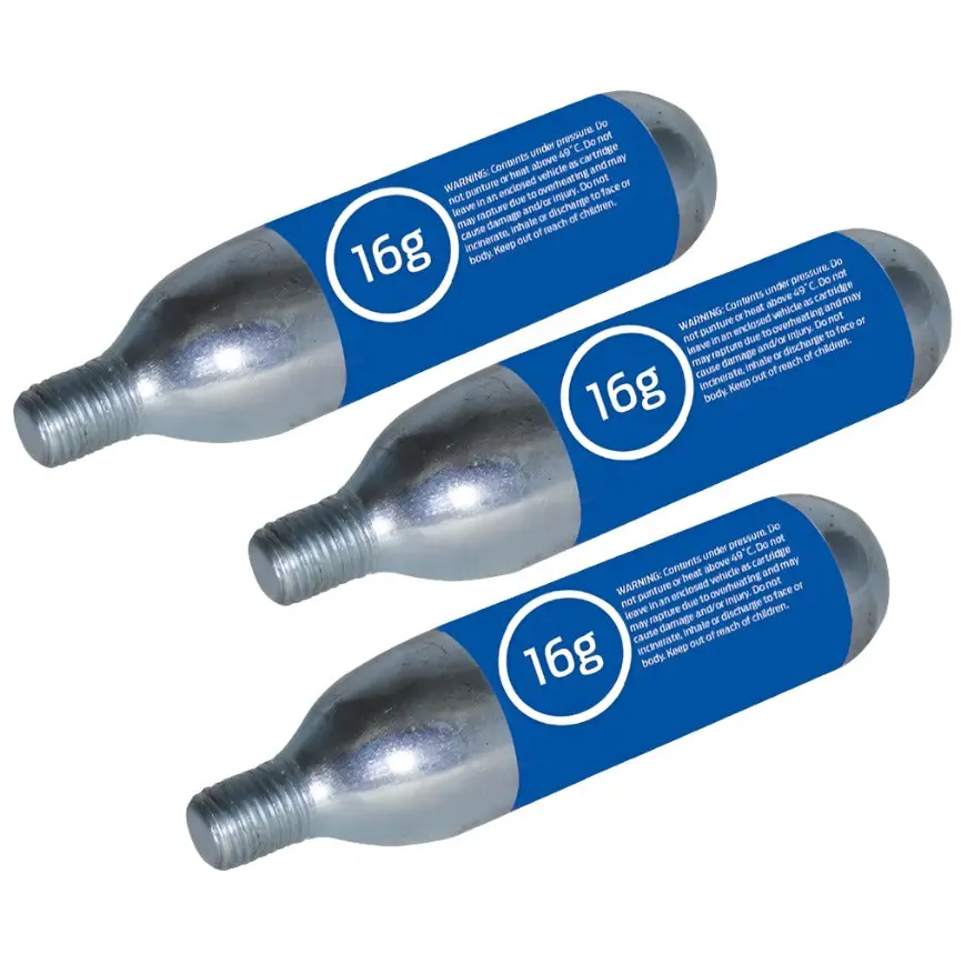 Azur Threaded 16G Co2 Cartridges 3-Pack 1