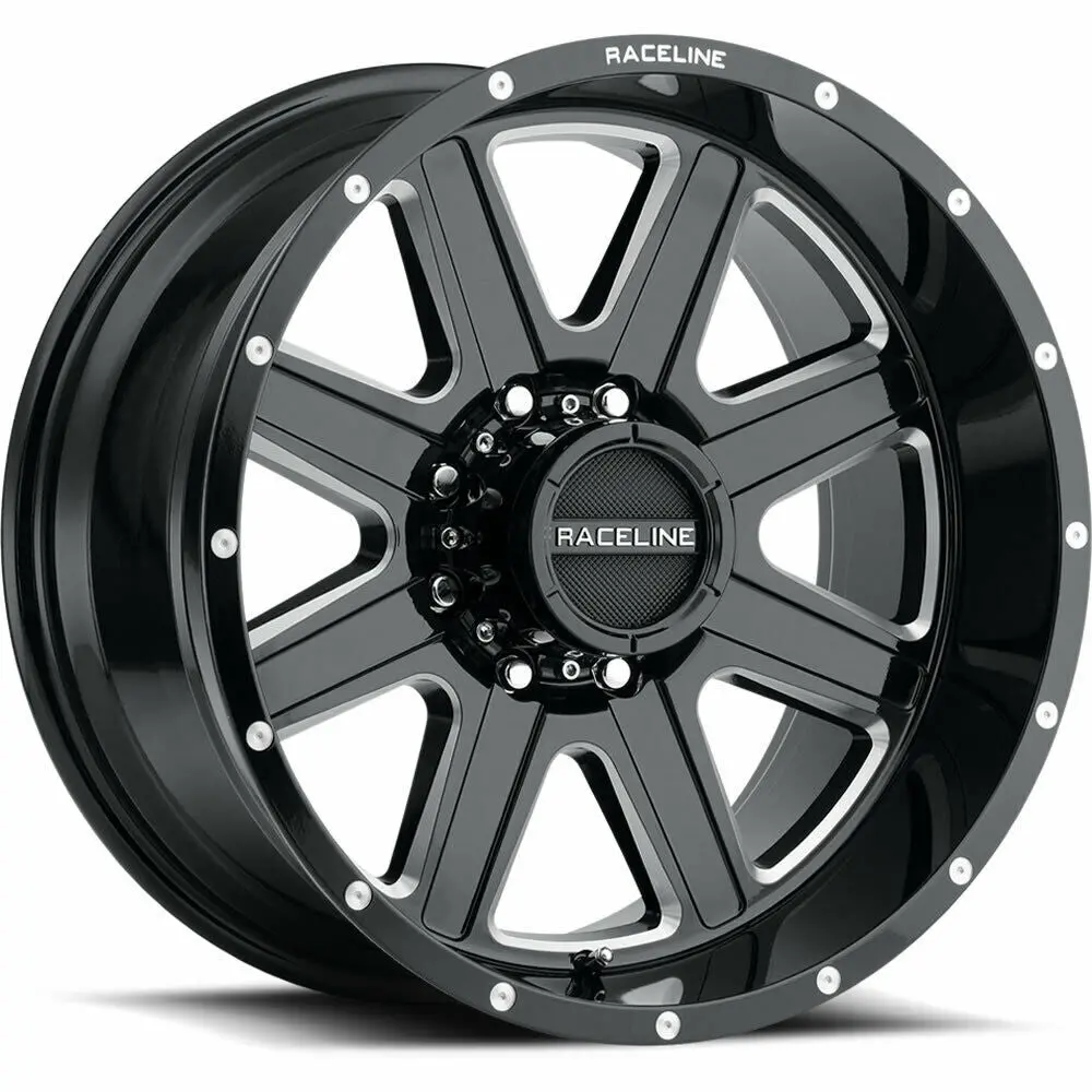 Raceline Wheels 940M Hostage Black Milled 1