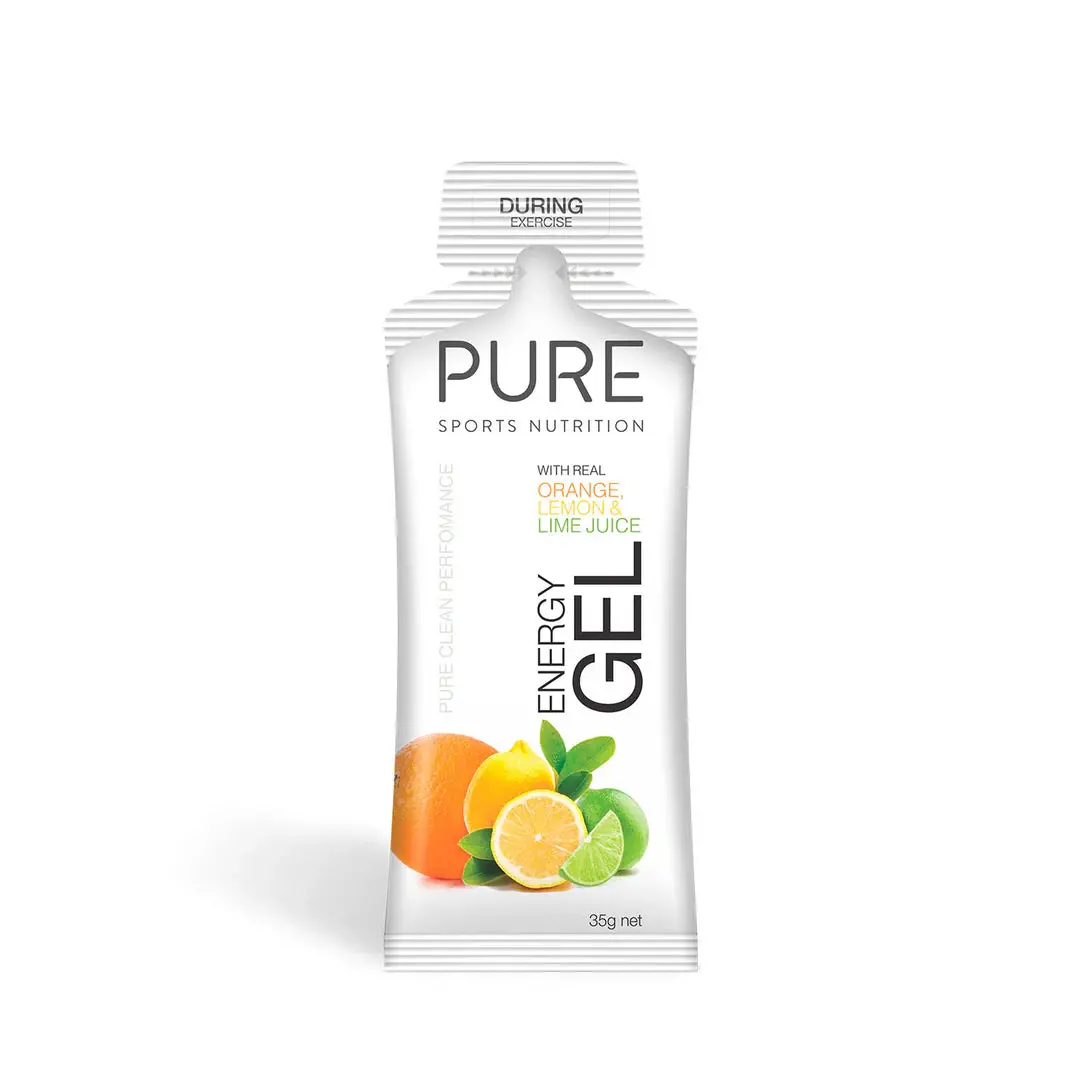 Pure Energy Gel Orange, Lemon & Lime 35G 1