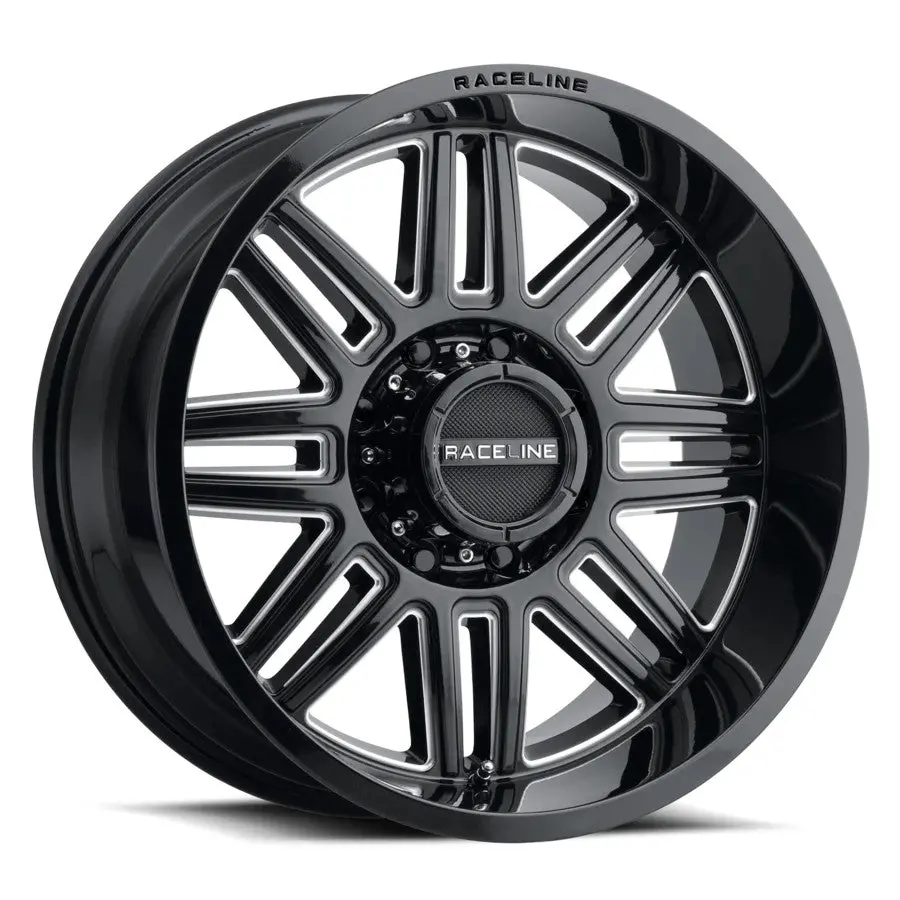 Raceline Wheels 948C Split Black Milled 1