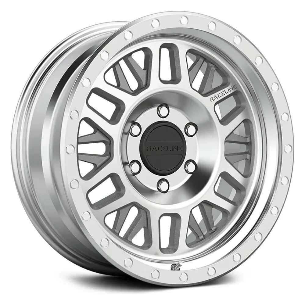Raceline Wheels 951 Ryno Machined Silver 1