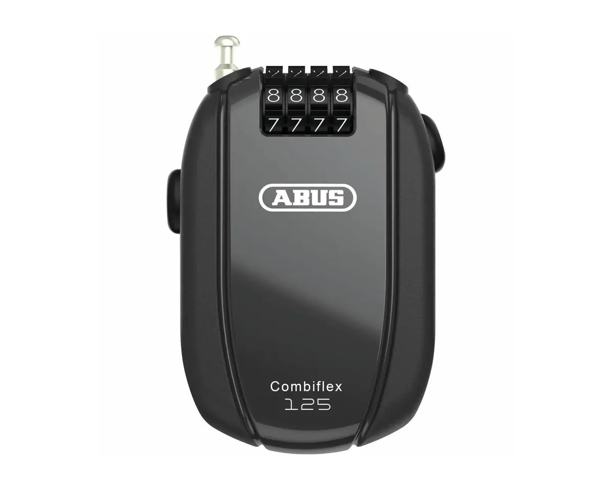 Abus Combiflex Trip 125 Retractable Combination Cable Lock 1