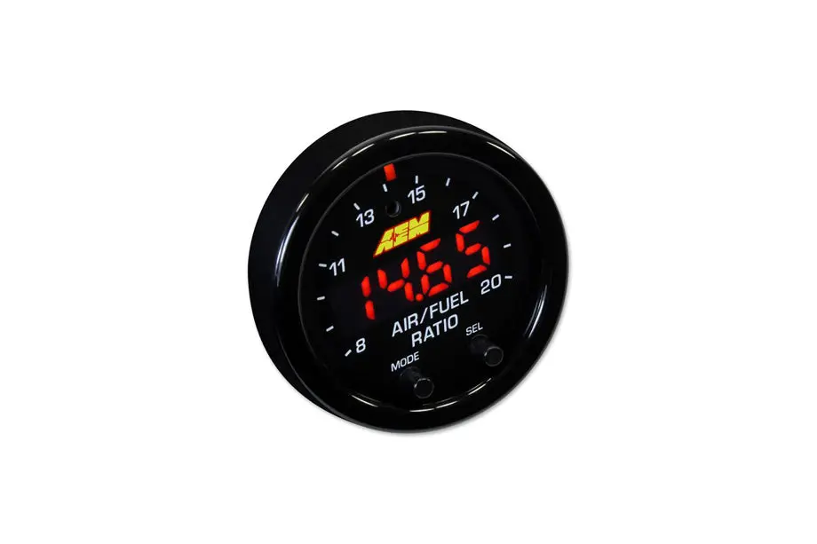 Aem X-Series Obdii Wideband Uego Afr Sensor Controller Gauge 1