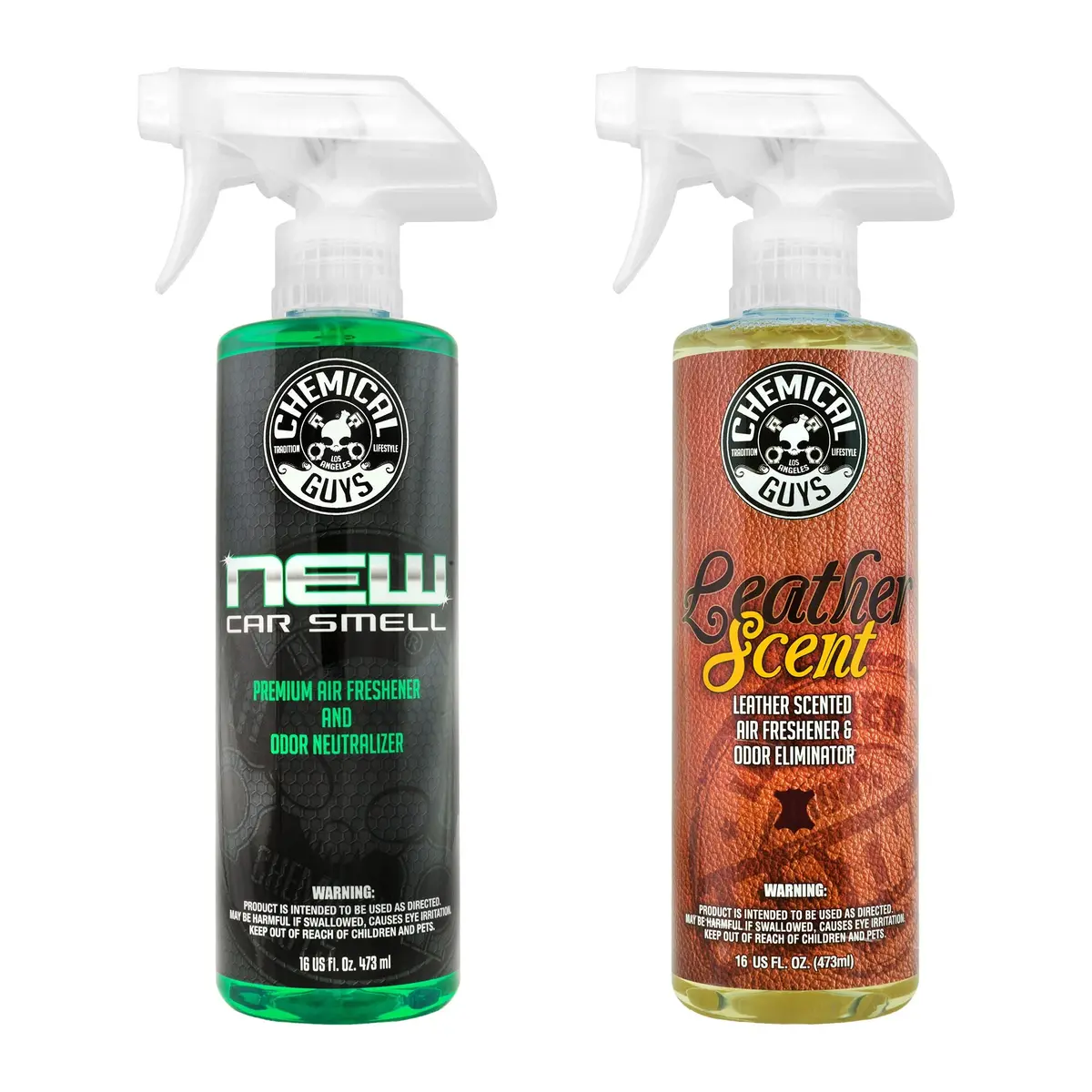 New Car & Leather Air Scent Combo Bundle 1