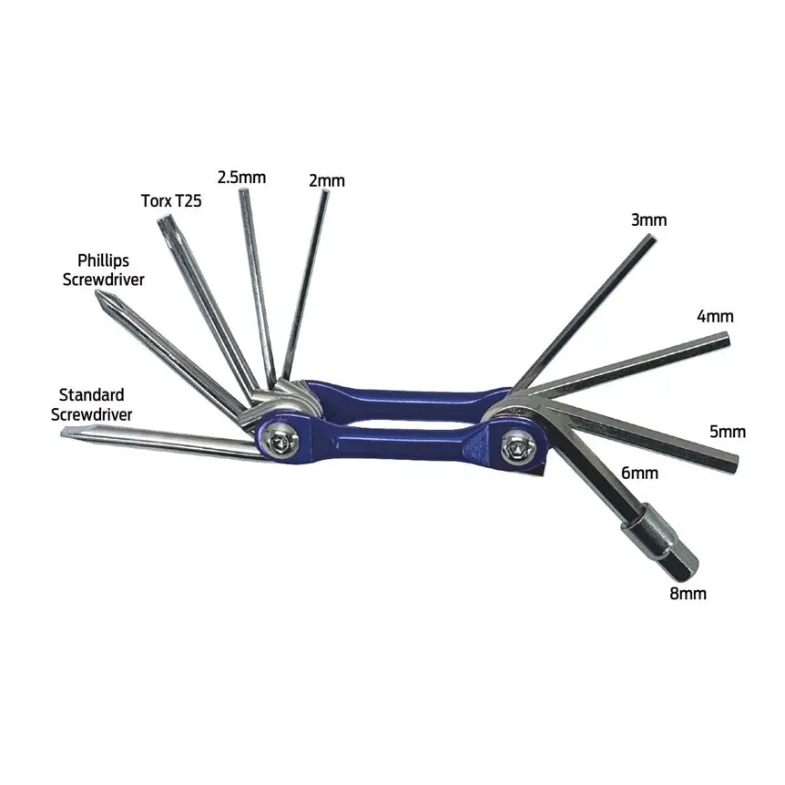 Tool Multitool Azur 10 Function Mts Folding 1