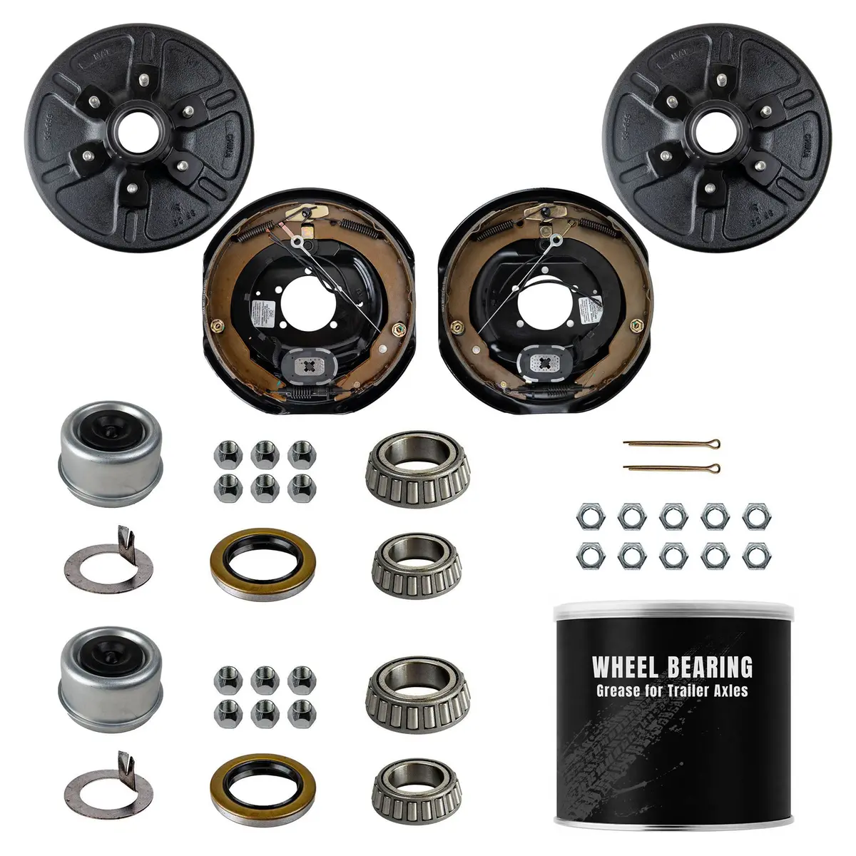 6000 Lb Trailer Axle Electric Brake Tk Service Kit - 6K Capacity 1