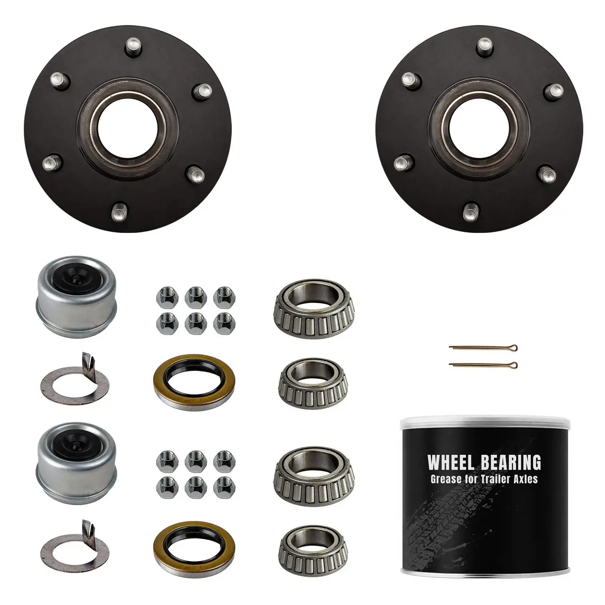 6000 Lb Trailer Idler Axle Tk Service Kit - 6K Capacity 1