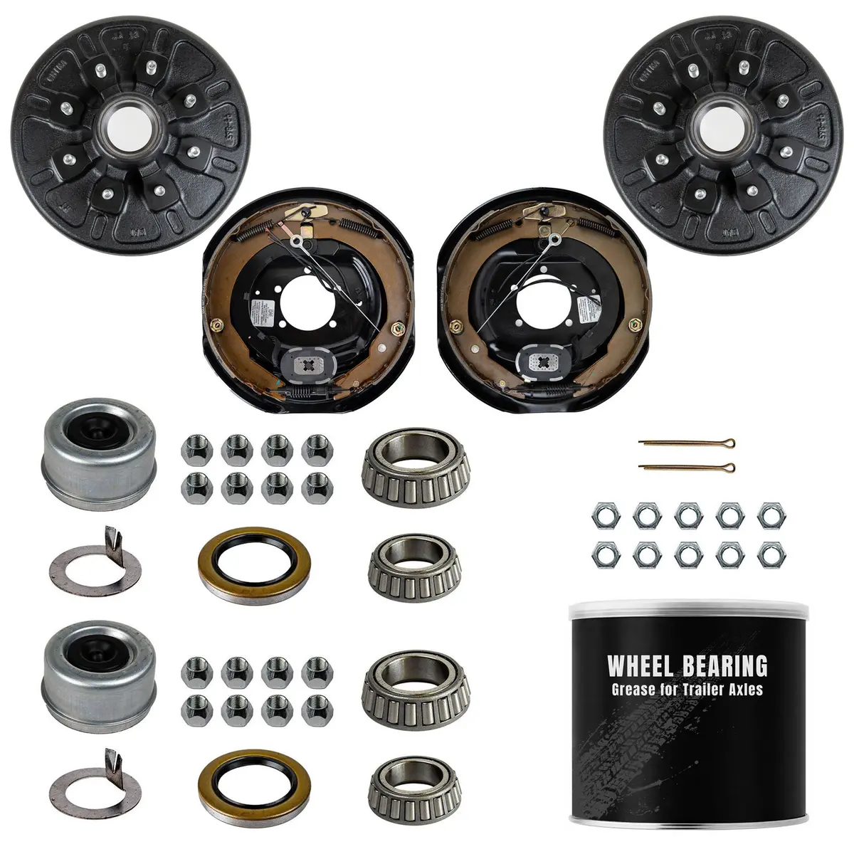 7000 Lb Trailer Axle Electric Brake Tk Service Kit - 7K Capacity 1