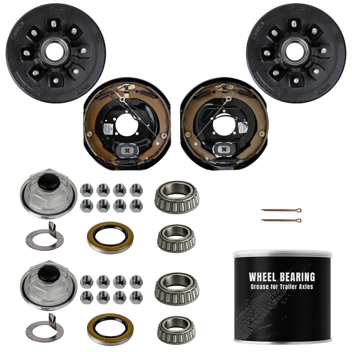 8000 Lb Tk Hybrid Trailer Axle Electric Brake Tk Service Kit - 8K Capacity 1