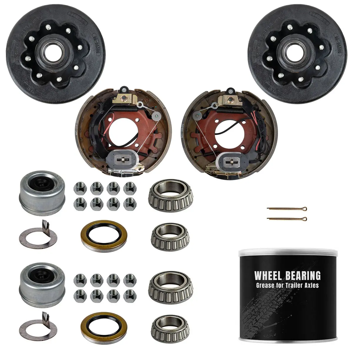 8000 Lb True Tk Trailer Axle Electric Brake Tk Service Kit - 8K Capacity 1