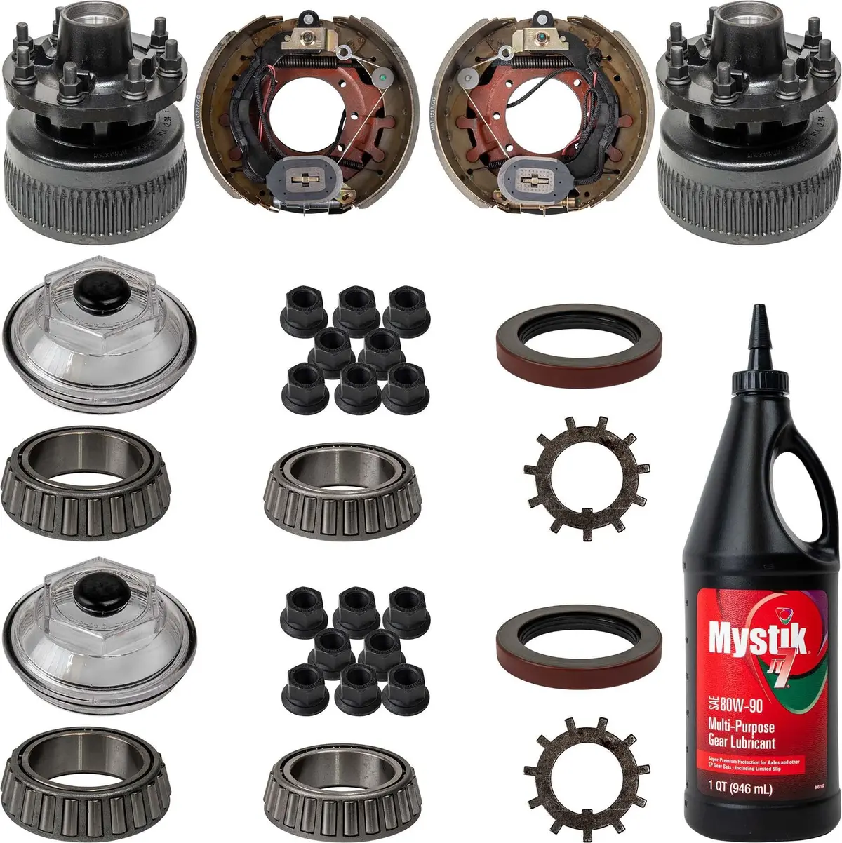 15,000 Lb Trailer Axle Electric Brake Tk Service Kit - 15K Capacity 1
