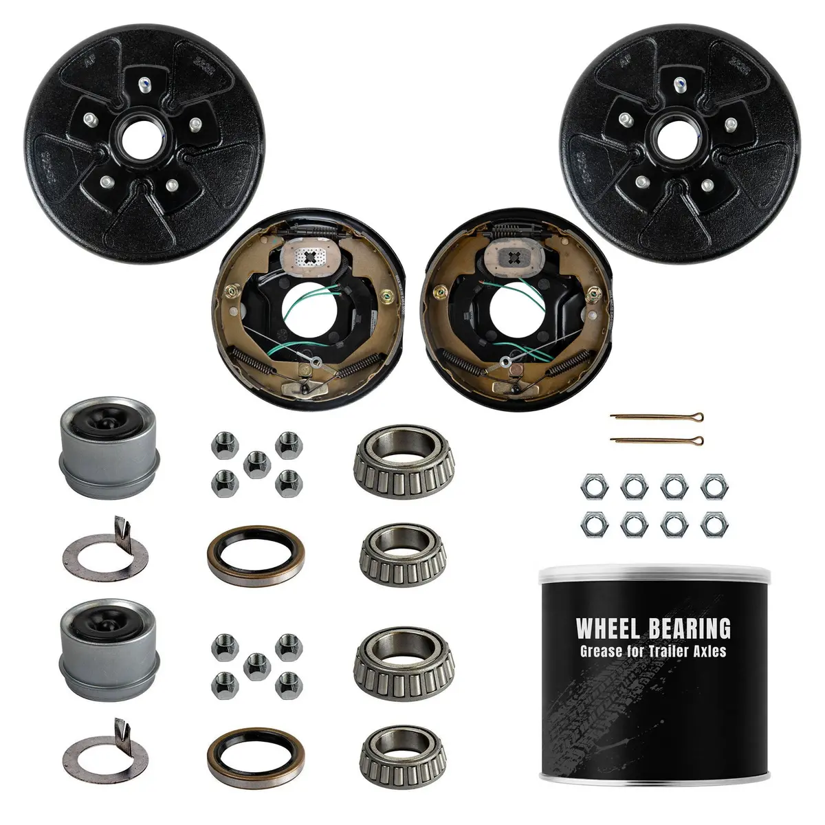 3500 Lb Trailer Electric Brake Axle Tk Service Kit - 3.5K Capacity 1