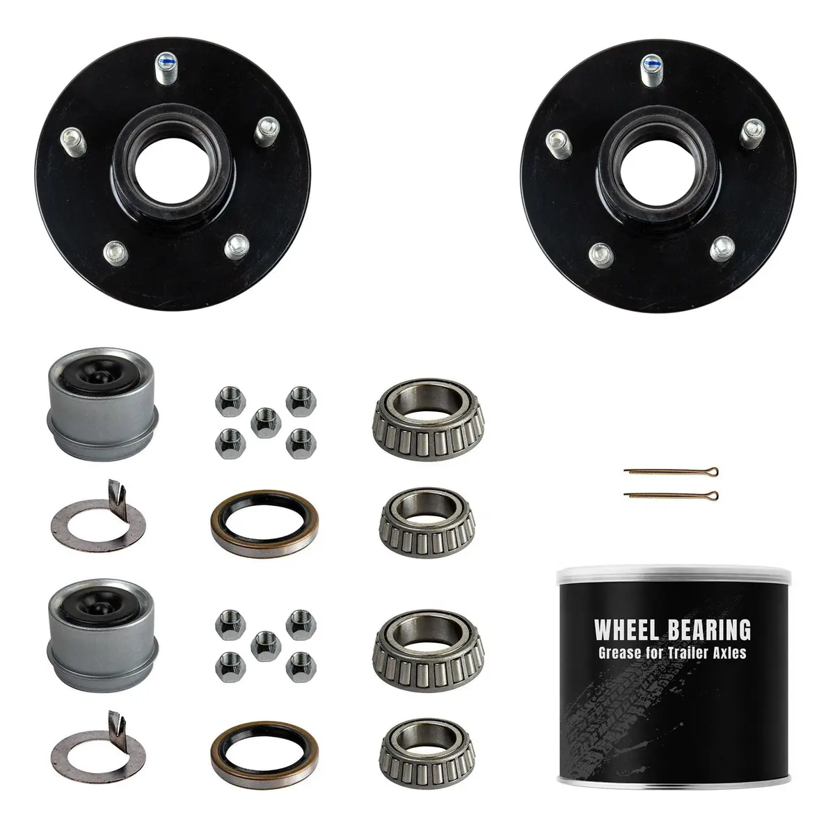 3500 Lb Trailer Idler Axle Tk Service Kit - 3.5K Capacity 1