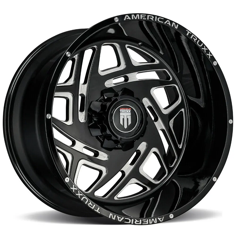 American Truxx Wheels At1904 Cosmos Black Milled 1