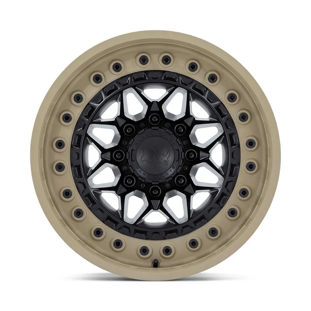 Black Rhino Wheels Alpha Black Sand Lip 3