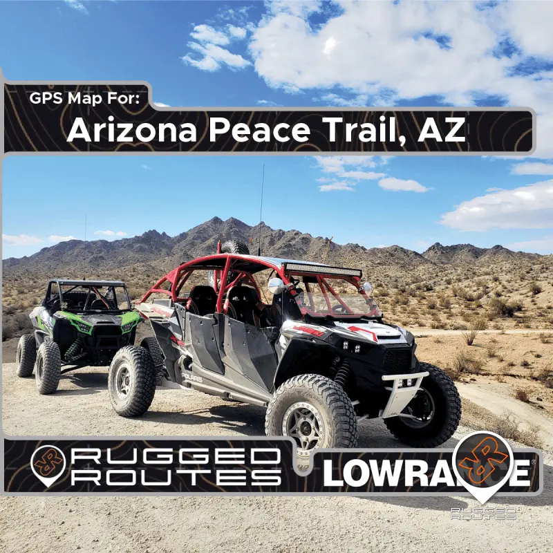 Arizona Peace Trail Lowrance Map 1